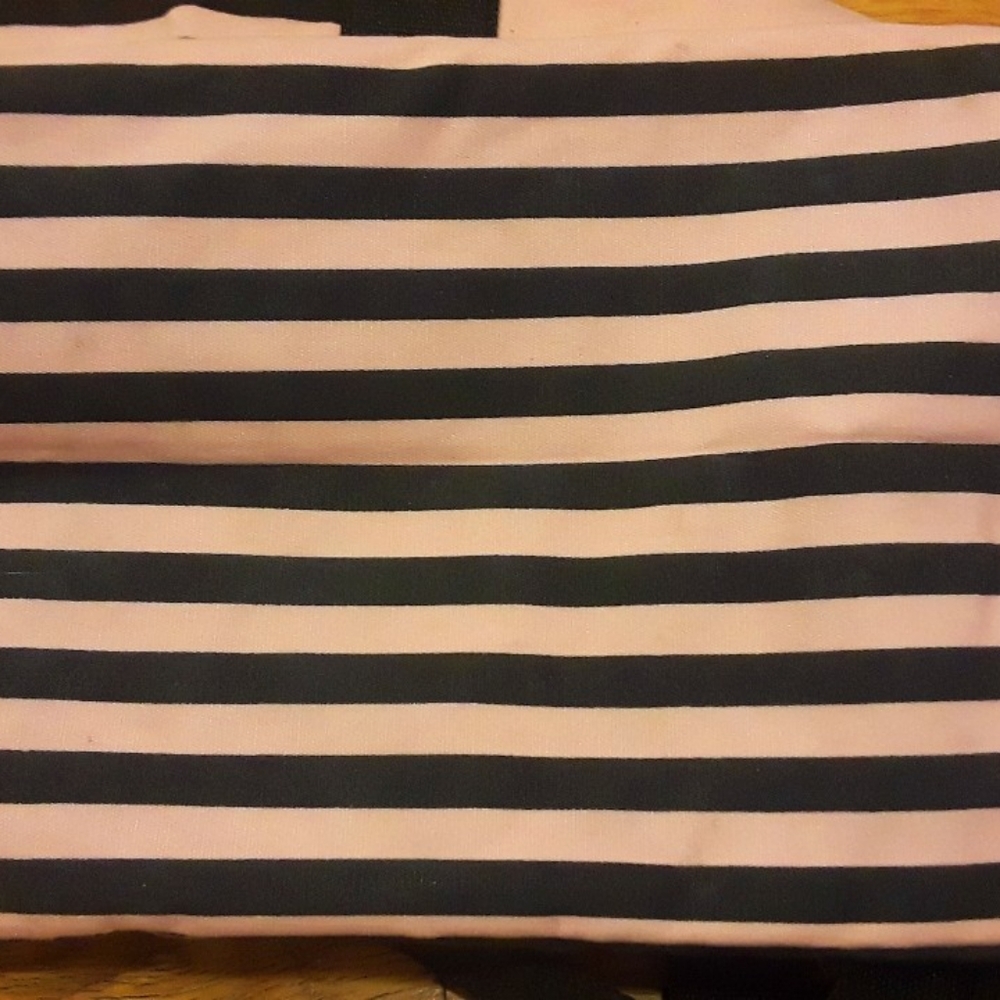 Victoria's Secret navy and pink weekender bag - Picture 4 of 4